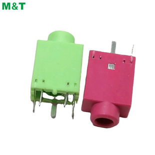 3.5���C���� ���l�ӿ� PJ-358 �~�^ 3�_ ��ʽֱ�� ���C�ӿ� ROHS