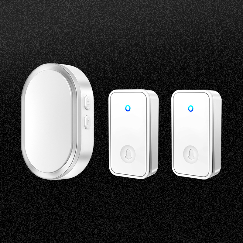 卡佳斯门铃自发电不用电池无线家用远距离电子遥控防水智能呼叫器