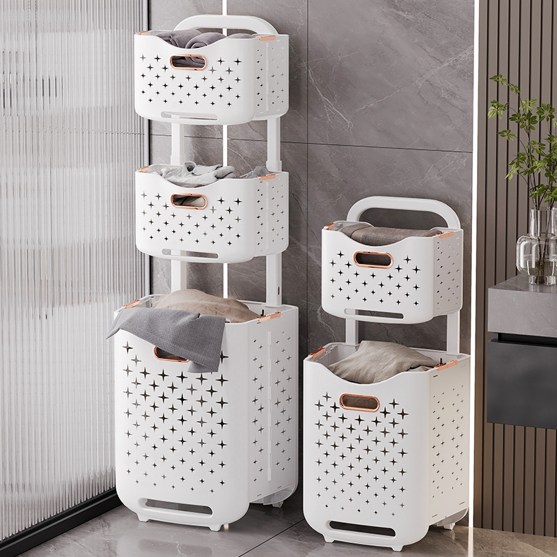 Foldable Dirty Clothes Basket Dirty Clothes Storage Basket Bathroom Wall-Mounted Storage Basket Laundry Basket Bathroom Wall-Mounted
