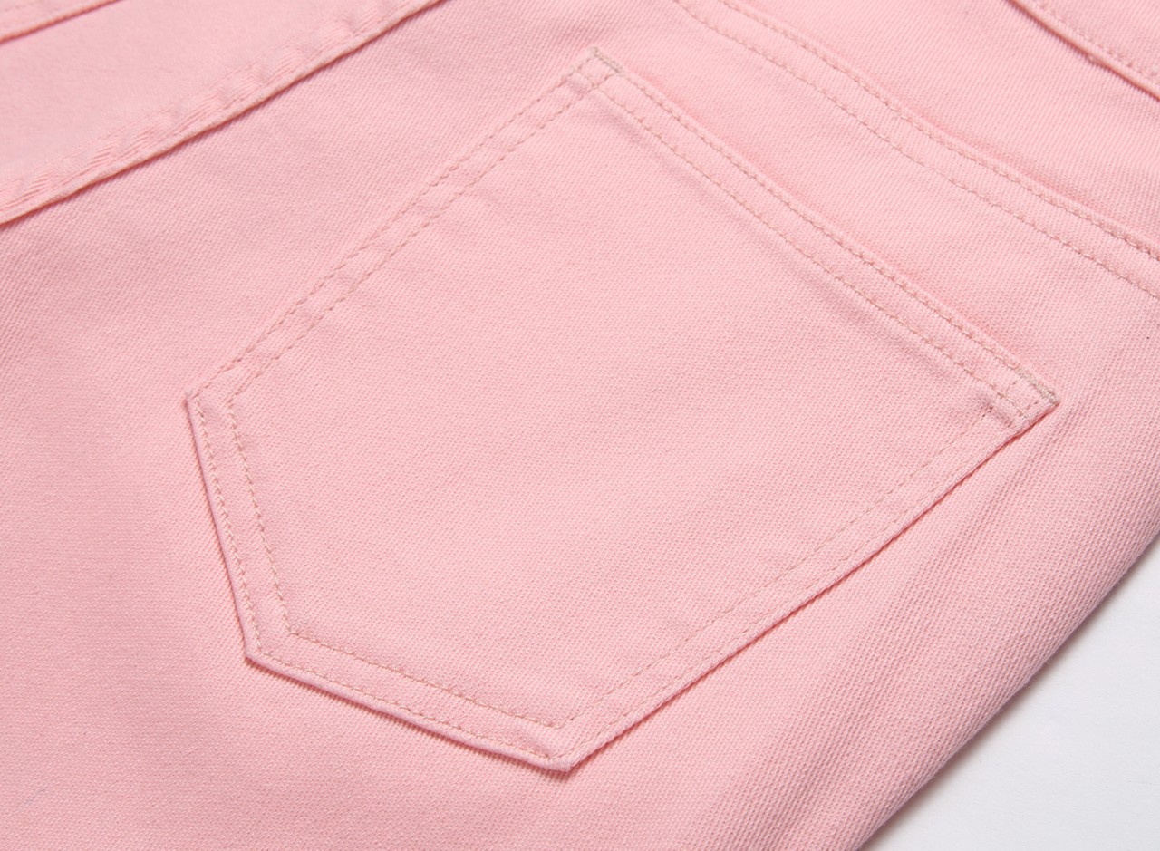 Junge Rosa Spezielle Versorgung Europäischen Und Amerikanischen Jungen Kinder Kleidung Gerade-Bein Zerrissene Jeans_voghion.com