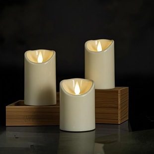 Cross-Border Amazon Hot Selling Artificial Candle Wedding Party Decoration Led Light Led Remote Control Digital Candle Light Led