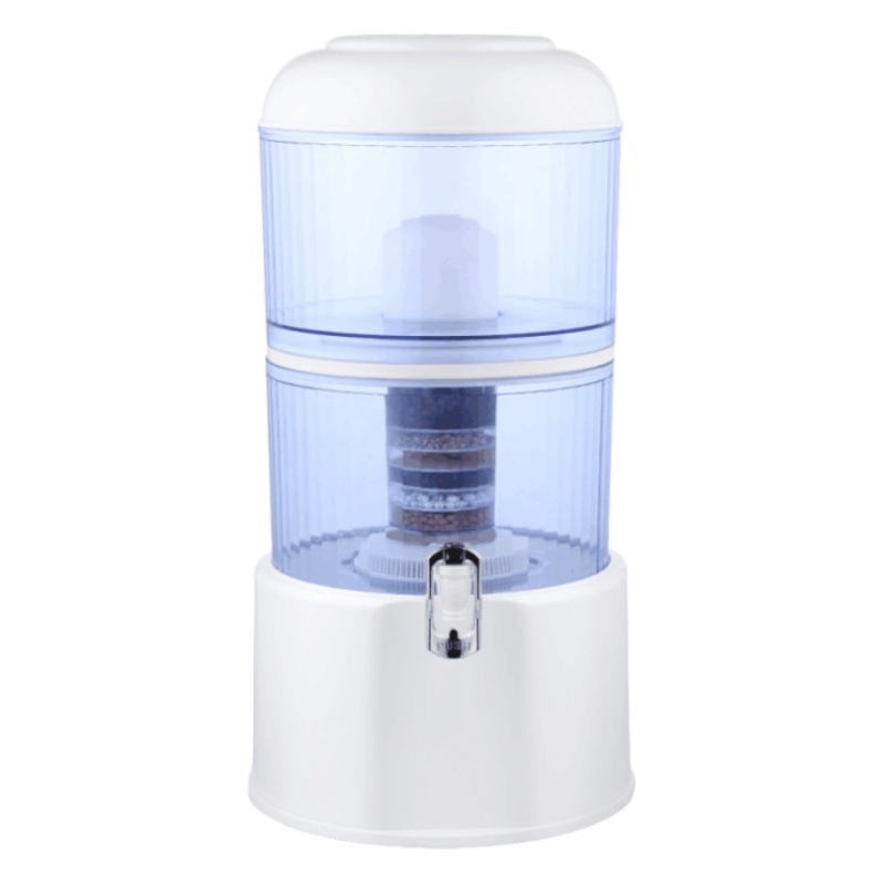 Fábrica de exportación directa de suministro transfronterizo hogar olla de agua mineral activado Escritorio de gran capacidad purificador de agua 20L