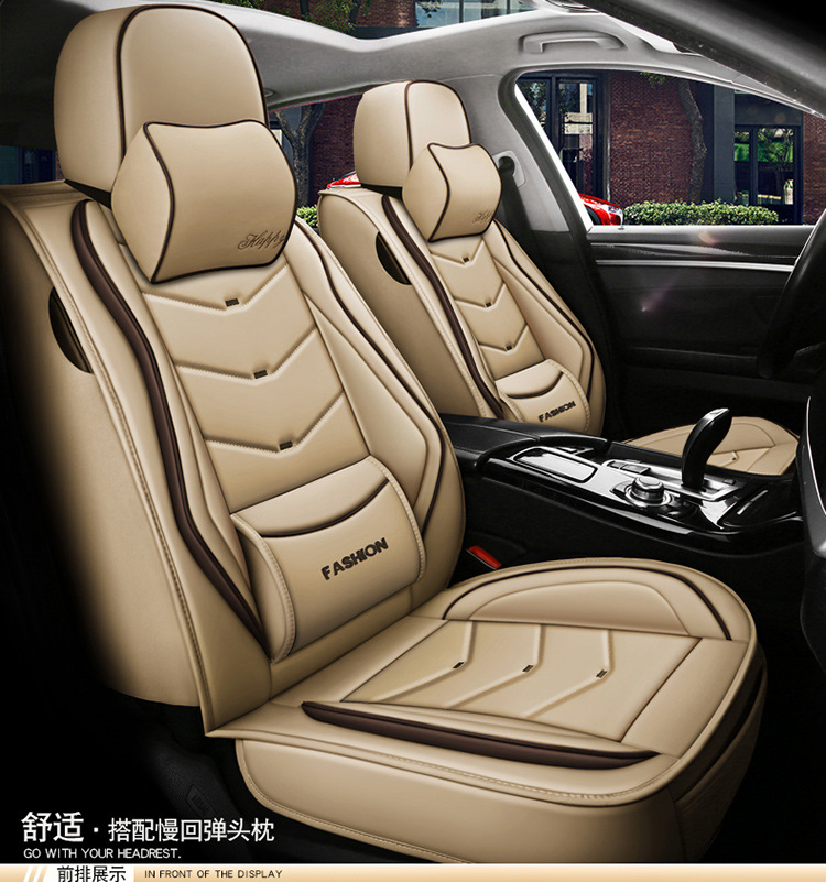 Four Seasons General Motors Seat Cushion Full Surrounding Seat Cover Leather Five Seat Cushion Winter Car Seat Cover Wholesale