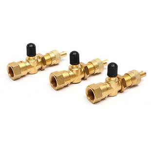 Pure Copper Integrated Three-way Valve Tire Pressure Monitoring Valve EXJDMS8v1-12v1 Valve