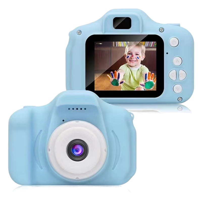 Cámara para niños x2000 Cámara digital para estudiantes de niños HD Cámara de regalo de cumpleaños de vacaciones