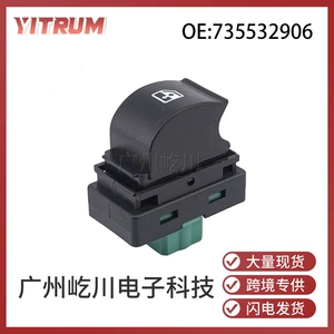 735532906 06-22 Fiat elektrik şüşə idarəetmə tək açarı üçün uyğundur