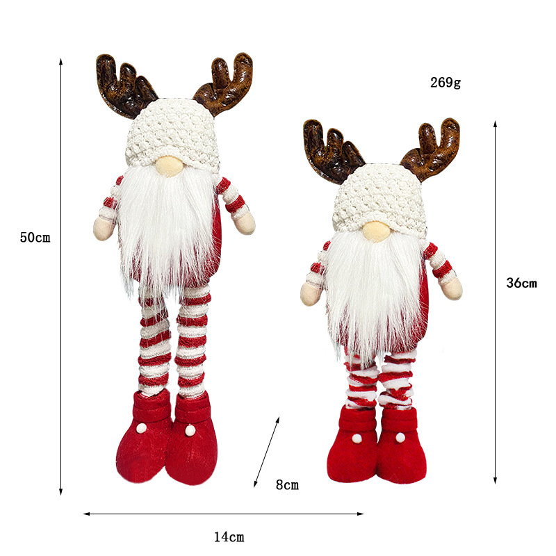 New Faceless Gnome Standing Santa Claus Telescopic Doll Wholesale Nihaojewelry display picture 4