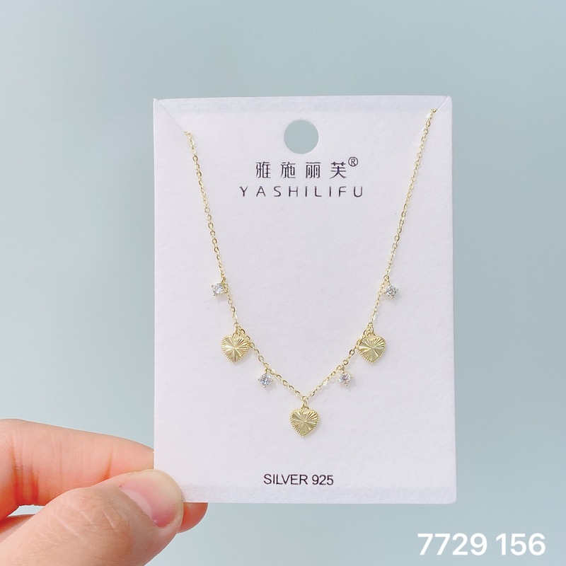 Yashilifu s925 スターリングシルバーニッチデザインメタルインスタイルタッセル鎖骨チェーンパーソナライズされたファッション女性ネックレス|undefined