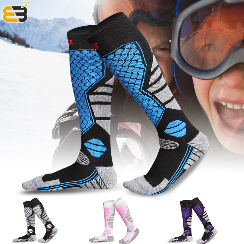Professional Ski Socks Children's Single Board Double Board Outdoor Sports Thickened Winter Warm Climbing Quick-drying Men's and Women's Stockings