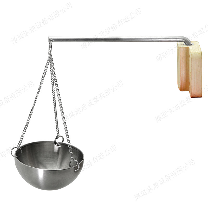 Comercio Exportación de acero inoxidable aromaterapia tazón redondo 12CM aceite esencial tazón de fuente de vapor seco tazón de aceite esencial para sala de sauna