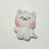 Dreamiez White Dog Keychain Dinu