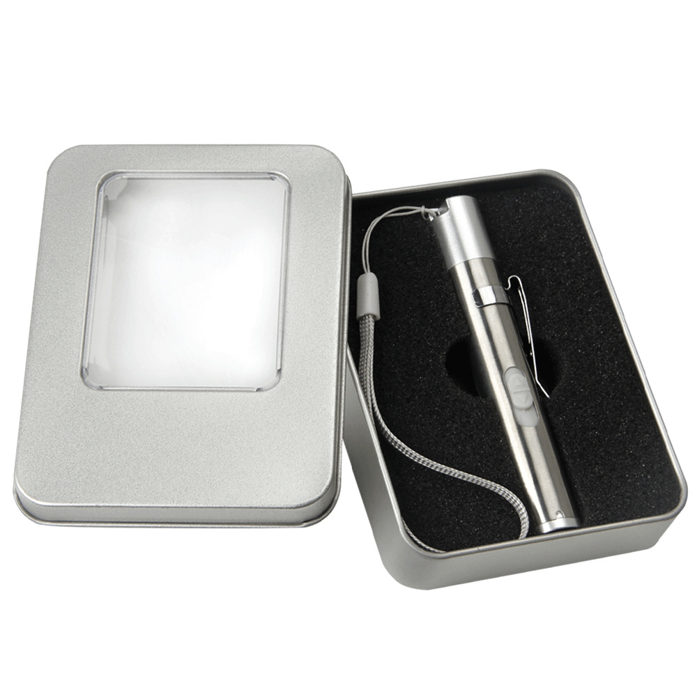 Single purple light (365) tin box, starting batch is RMB 50 (shoot at 50 times)