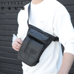 跨境專供歐美運動腿包牛津布多功能斜跨包潮流尼龍男士腰包