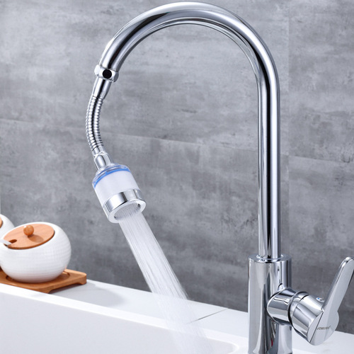 Kitchen faucet water purifier household tap water filter mouth anti-splash head extension extender shower water saver