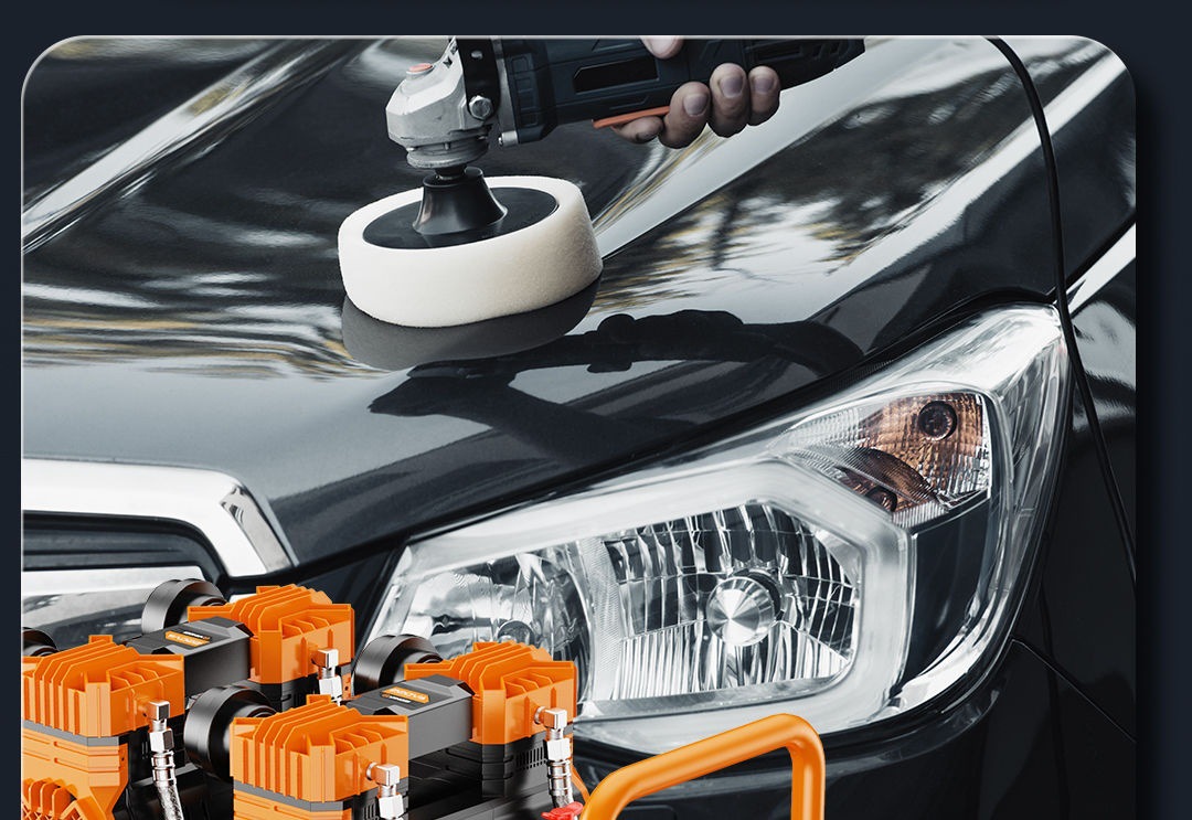 Air compressor small 220v high power oil-free mute portable woodworking air pump high pressure air pump air compressor
