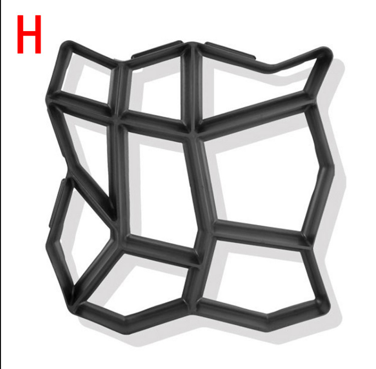 Venta caliente transfronteriza herramienta de modelado de piso de cemento baldosas de pavimentación de bricolaje molde de pavimento molde ventas directas de la fábrica