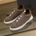 Dark yellow cow suede