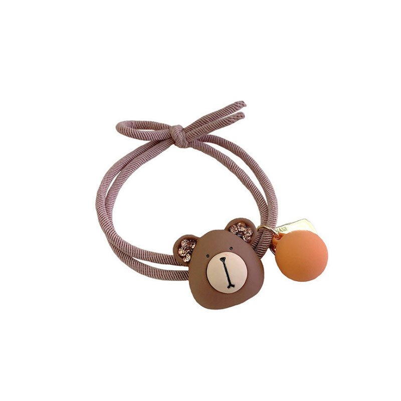 Brand cute eraser, hair rope, hairgrip, hair accessory, with little bears 5