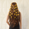 Headband solar-powered, hair accessory, new collection, sunflower, boho style, family style