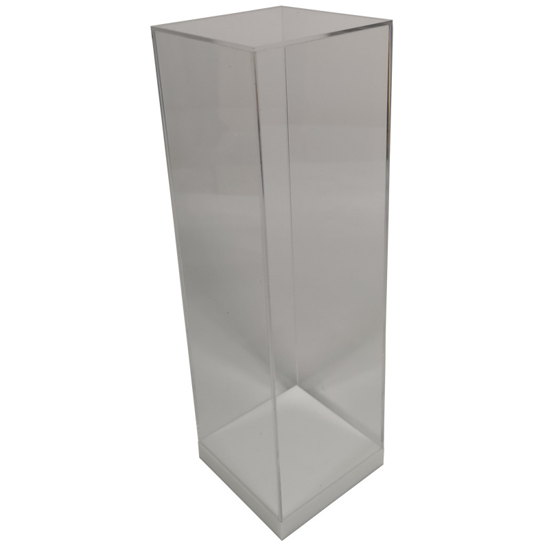 有机玻璃制品加工厂家定制 透明亚克力方形展示盒 防尘礼品盒