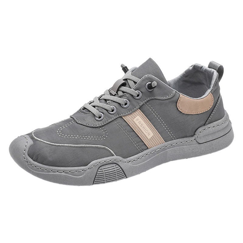 Zapatos de invierno para hombres, zapatos de lona transpirables, zapatos de tela para hombres, zapatos de skate casuales coreanos, suela de goma duradera