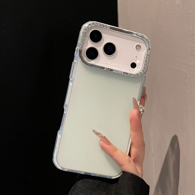 圆边果冻半透明磨砂壳适用iPhone16pro max手机壳苹果17新款14/15|undefined