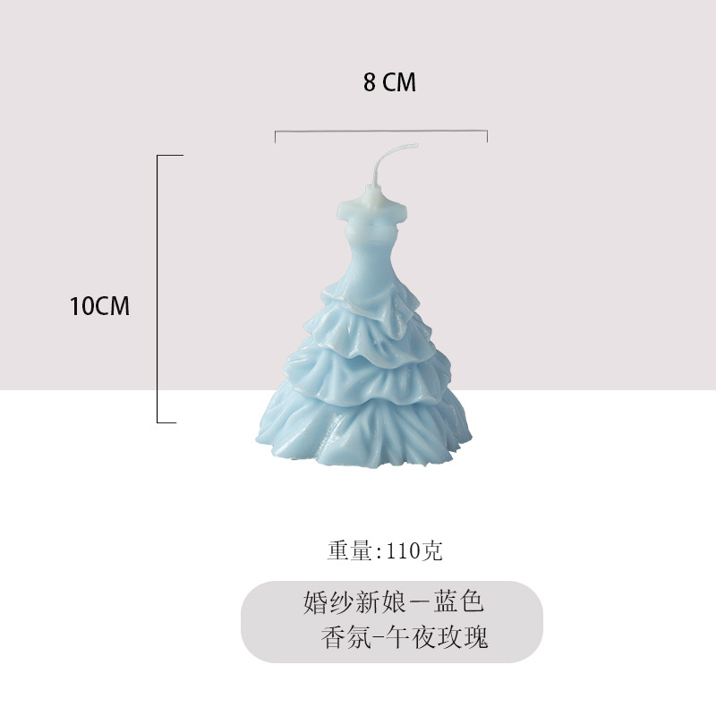 Ventas transfronterizas de novia dulce velas aromáticas modelado velas hechas a mano decoración al por mayor adornos de San Valentín