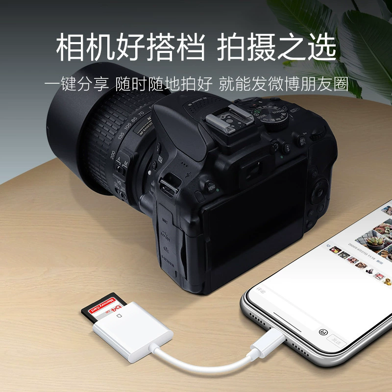 Applicable Apple Typec Card Reader SD/TF Card Camera OTG memory card converter Typec mobile phone reader