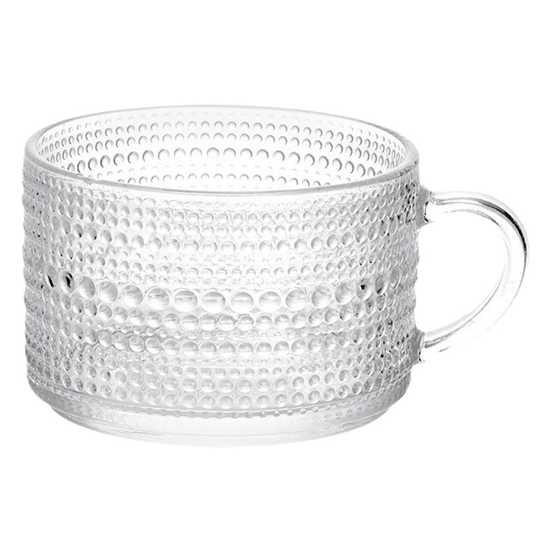 Retro Nordic alivio taza de cristal Amazon girasol mango taza de leche taza de desayuno