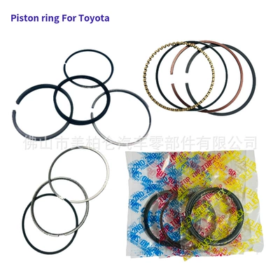 Piston, piston ring, piston pin Assembly for Land - 1vd-piston-ring-std