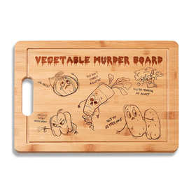 竹木切菜板厨房分类案板双面可用面板可定制蔬菜托盘BSCI认证