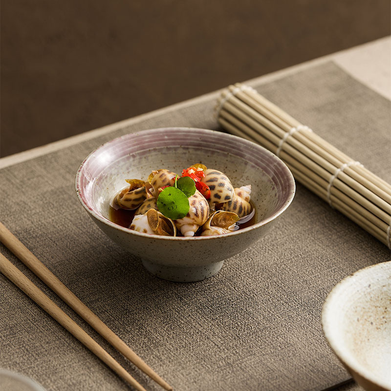 Tacos de arroz creativos de estilo japonés Tacos de sopa Tacos de cerámica domésticos Tacos de cerámica de restaurante Tacos de platos simples Tacos de hotel