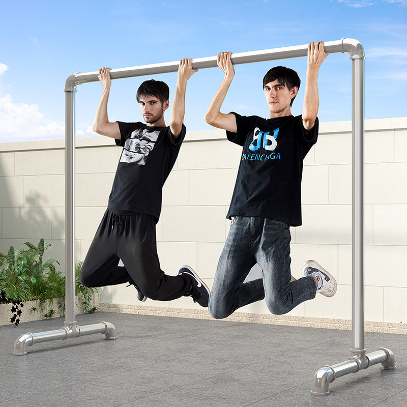 Steel Pipe Clothes Drying Rack, Clothes Hanger, Clothes Drying Rod for Balcony, Home Use, Floor-Standing, Bedroom, Outdoor, Simple Clothes Hanging Rack, Pipe for Drying Quilts Steel Pipe Clothes Drying Rack, Clothes Hanger, Clothes Drying Rod for Balcony, Home Use, Floor-Standing, Bedroom, Outdoor, Simple Clothes Hanging Rack, Pipe for Drying Quilts