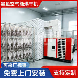 墨鱼烘干箱 空气能目鱼干乌贼墨鱼仔冷风烘干机 海产品干货烘干房