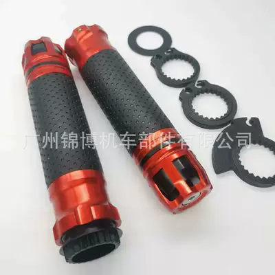 Handlebar Sleeve Cross-border Factory Direct — Motorcycle Handle Cover - orange-black