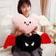 Cross-border Halloween Angel Devil Pillow Plush Toy Love Wings Doll Doll Sofa Pillow Wholesale