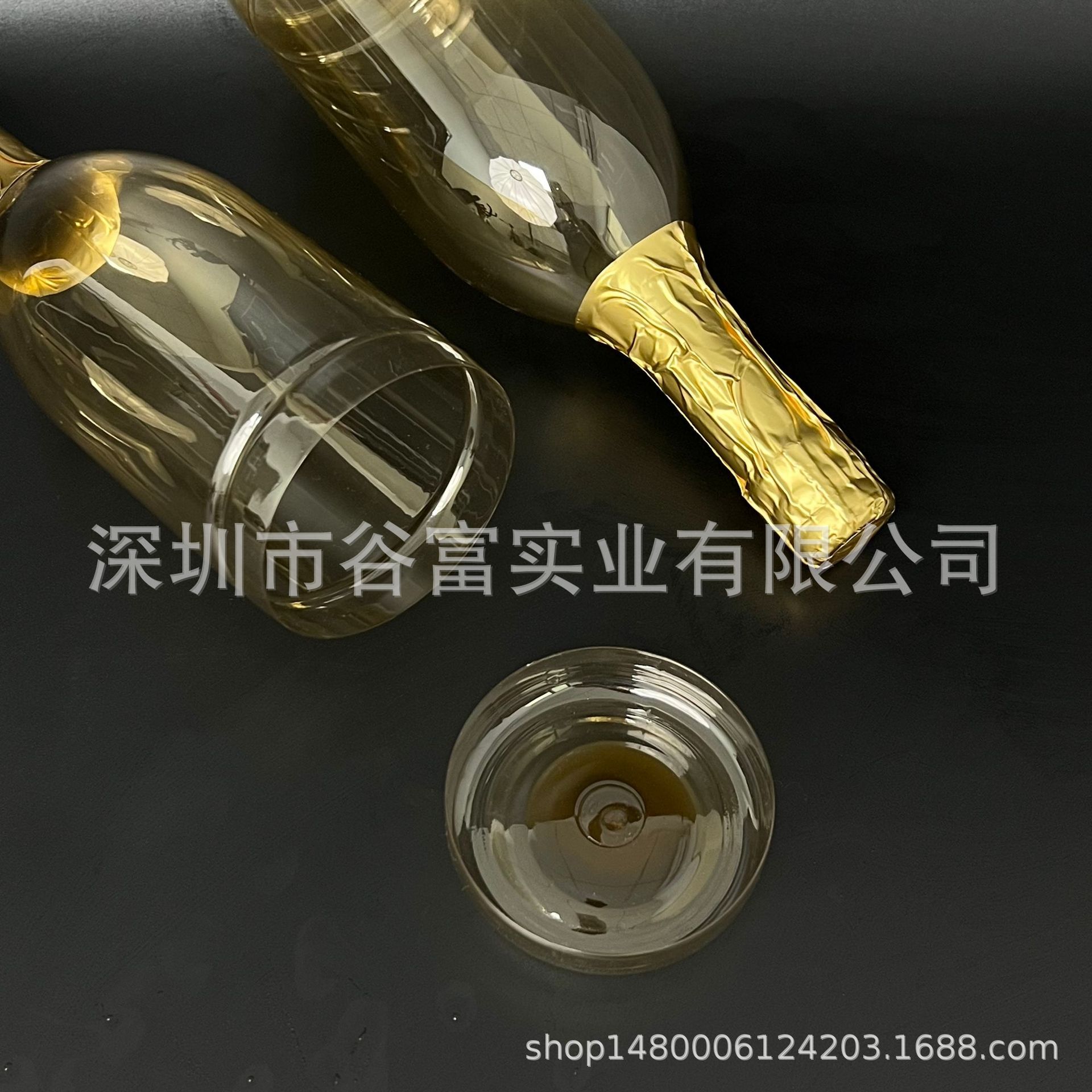 pet香槟瓶批发香槟瓶 厂家直供透明塑料分装食品糖果包装瓶