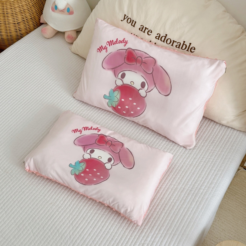 サンリオ涼感枕幼稚園枕芯漫画枕芯子供昼寝枕は取り外し可能な赤ちゃん枕芯