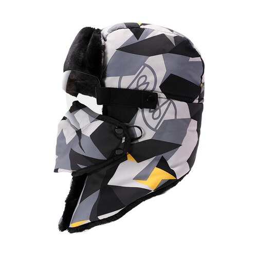Electric motorcycle goggles, cycling warm ski Lei Feng hat, women's winter windproof and cold-proof cycling mask