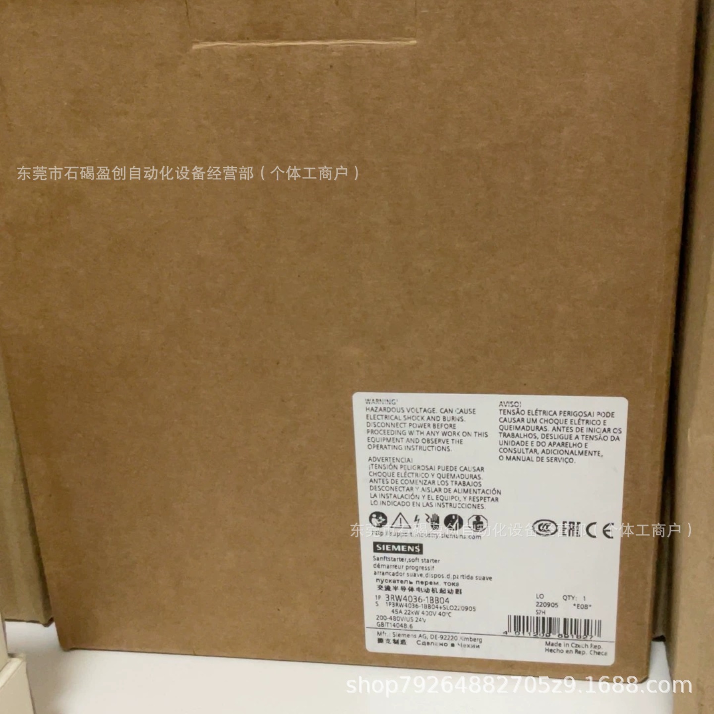 3RW4024-1BB14 3RW3467-0DC44 西门子软启动器全新库存供应议价