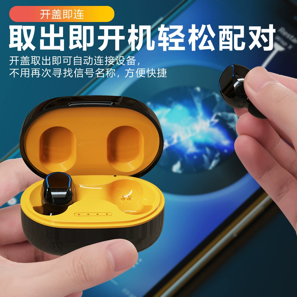 AI Smart Symposium Translation Private Model New X99 Wireless Double Ear TWS mini movement into the ear 5.3 Bluetooth headset