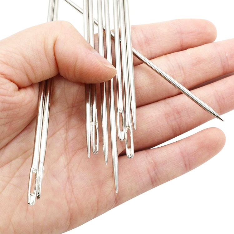 Мешок Игла Уплотнительная Игла Тканая Сумка Из Змеиной Кожи Швейная Zongzi Толстая Стальная Игла Ручное Швейное Пеньковая Веревка Игла Упаковочная Игла