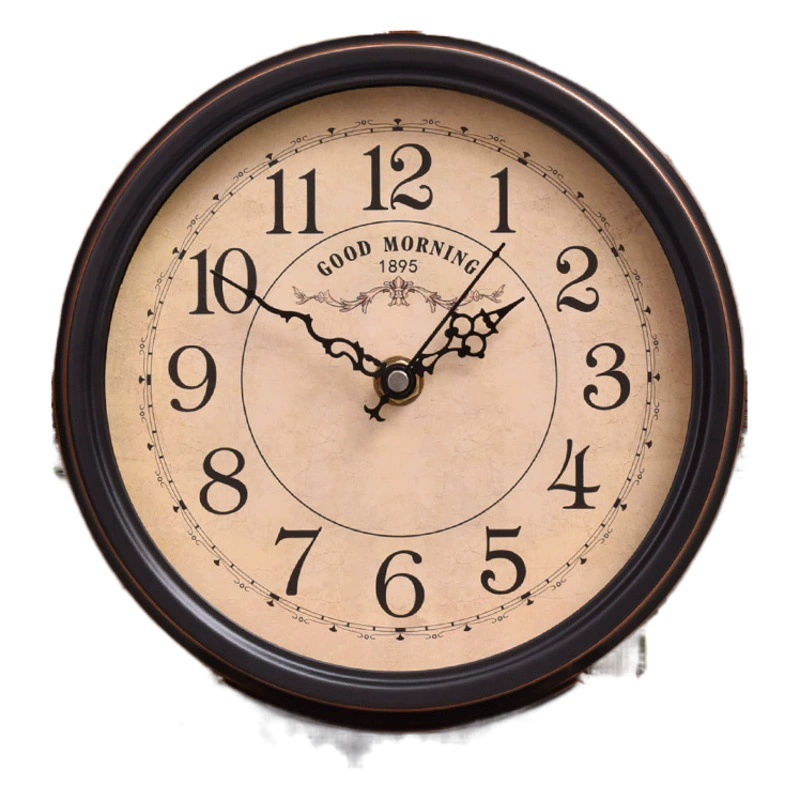 Американские деревенские ретро-настольные часы гостиная атмосферные старинные сидячие часы дома настольные часы спальня европейский стиль настольные часы украшения