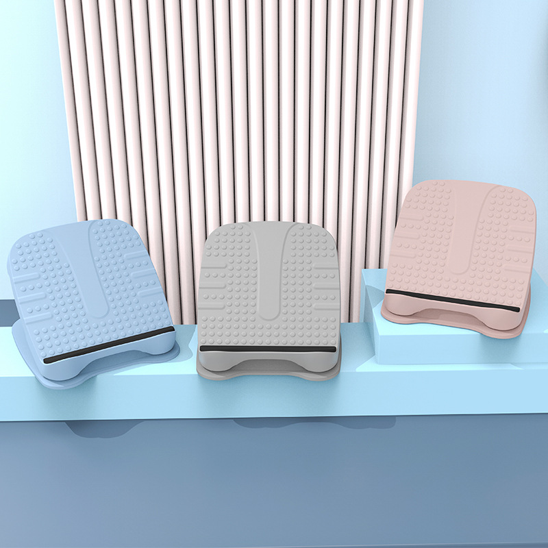 Banco de estiramiento plegable para piernas y pantorrillas, equipo auxiliar de fitness con pedal inclinado