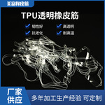厂家供应透明橡皮筋 透明橡筋不易断橡筋圈橡胶圈橡筋绳 规格齐全