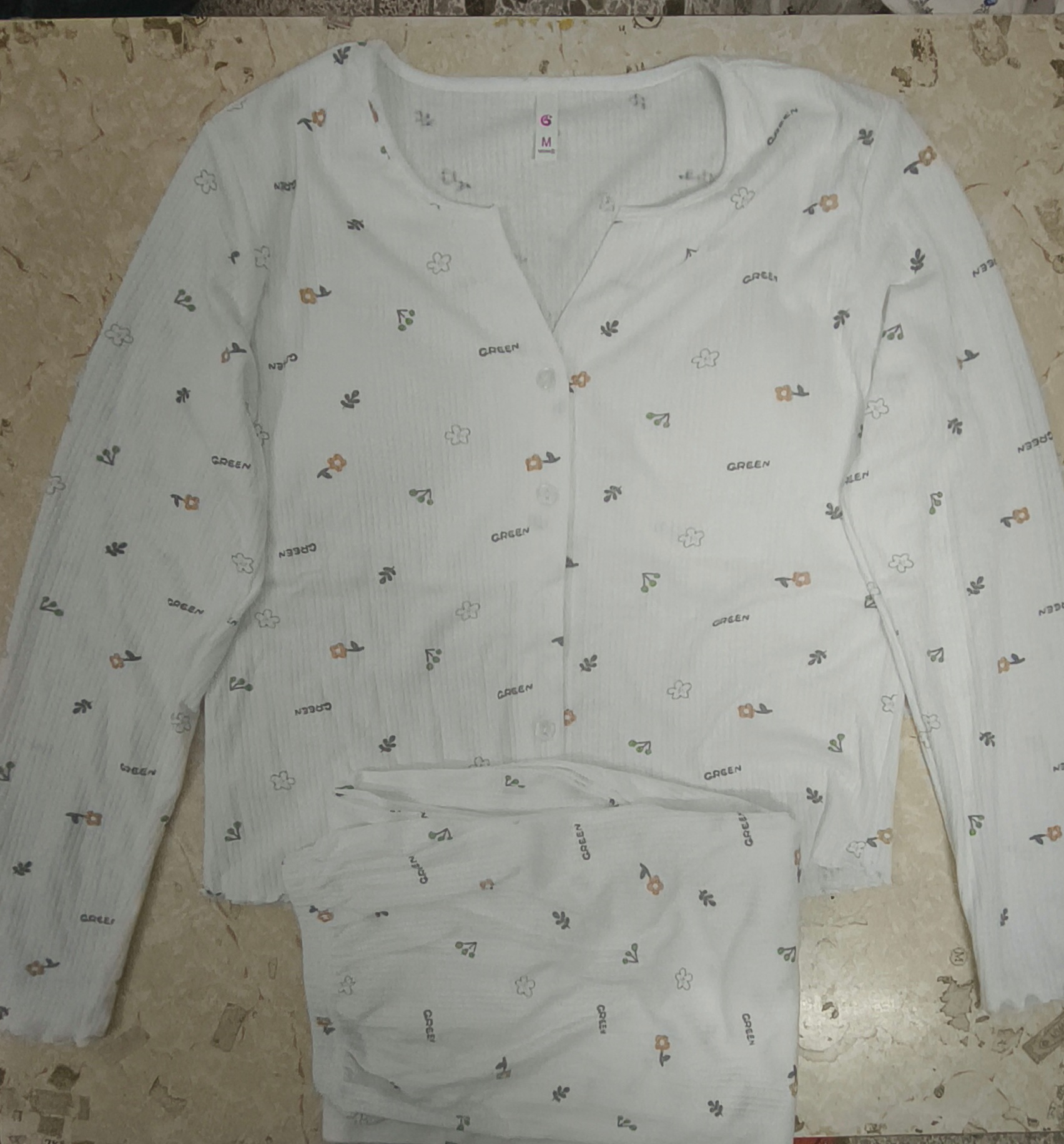 F-가슴 패드 포함 341#새로운 작은 꽃