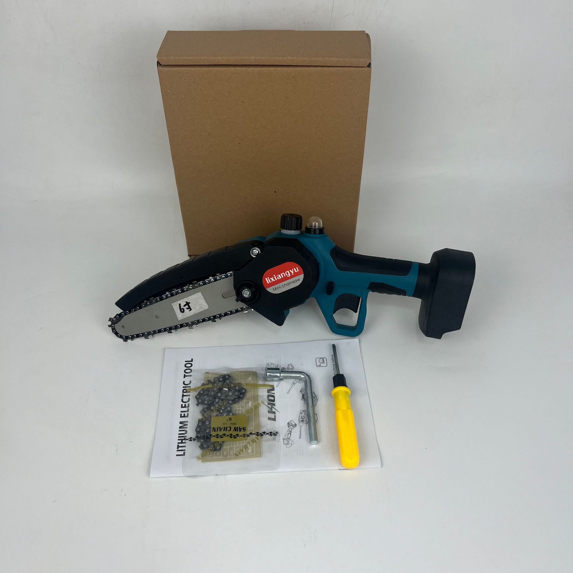 6inch 베어 메탈 10개 상자(액세서리가 있는 체인 2쌍, 마키타 발)