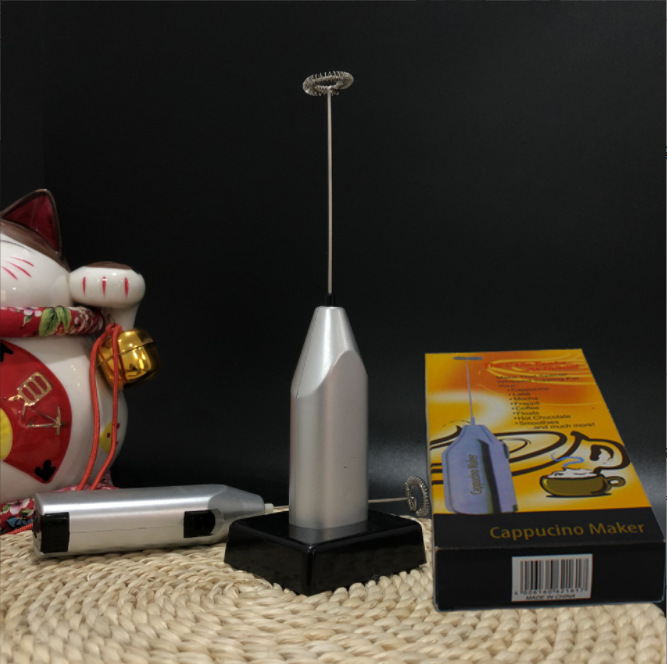 Batidor eléctrico portátil para café y leche