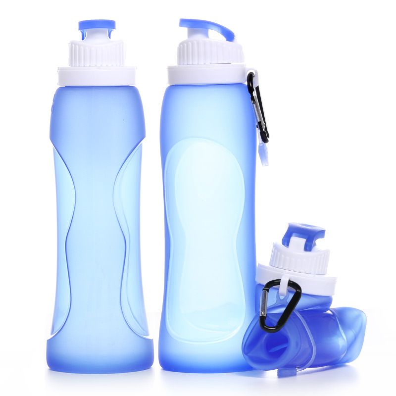 Gobelet isotherme portable en silicone anti-chute pour le cyclisme et les sports de plein air, bouteille d'eau de qualité supérieure_voghion.com