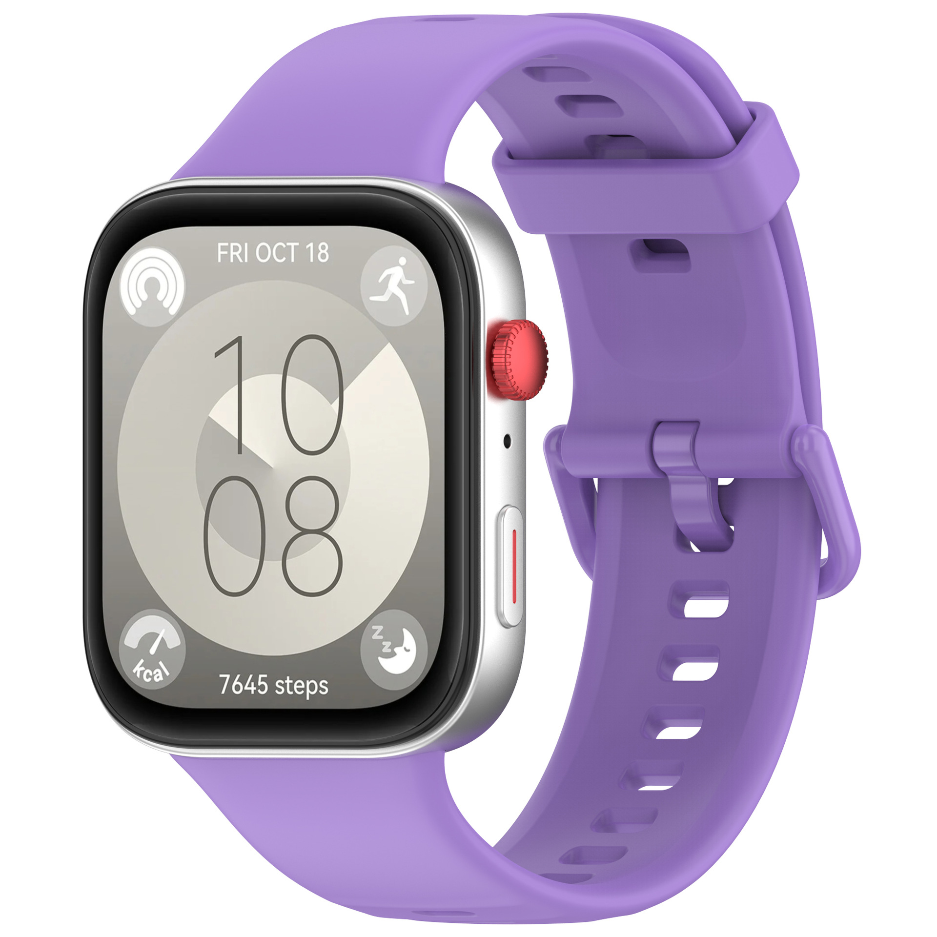 Nuevos productos para el reloj Huawei Fit3, pulsera de silicona de botón de color, pulsera oficial de Huawei Fit3